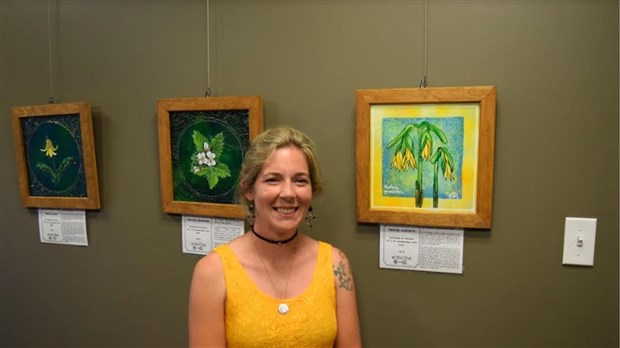 Les oeuvres d'une artiste de Salaberry-de-Valleyfield exposées à Beauharnois 