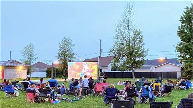 Soirée cinéma en plein air demain à Beauharnois 