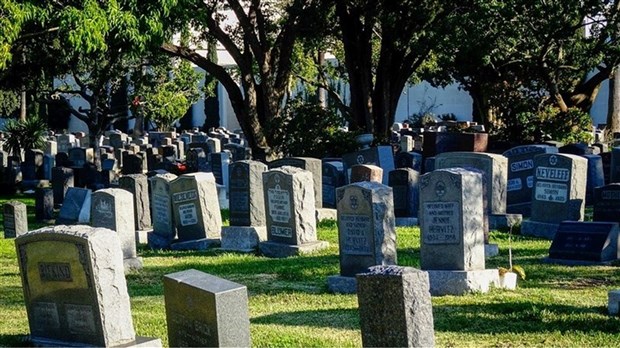 Un regard sur le cimetière de Saint-Timothée le 18 septembre 