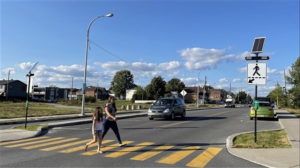 Des avancées de trottoirs qui séduisent à Salaberry-de-Valleyfield 