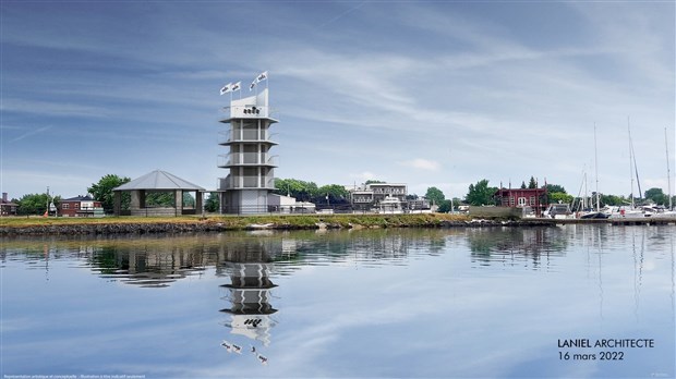 Tour des Régates, jetée Nicholson : démarrage des travaux