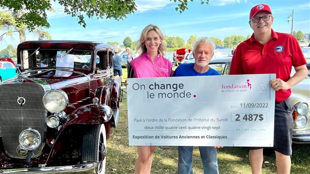 Plus de 2 000$ remis à deux organismes de Salaberry-de-Valleyfield 