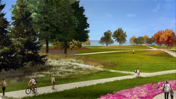 Présentation le futur parc Marcil le jeudi 29 septembre 