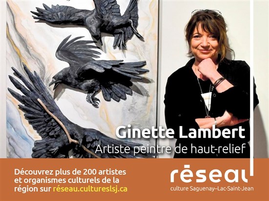 Ginette Lambert - Artiste peintre de haut-relief