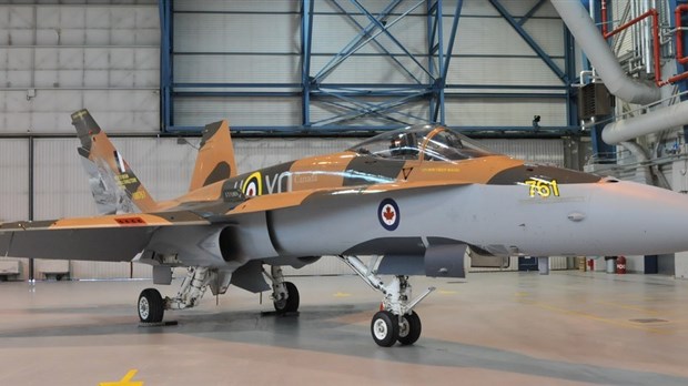 Le Cf 18 De Demonstration 2015 Devoile A Bagotville Saguenay Lac St Jean Neomedia